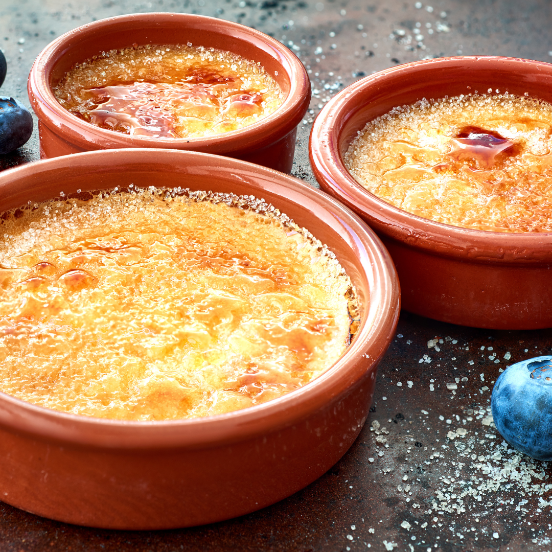 Crème brulée à la Réglisse (sans gluten)