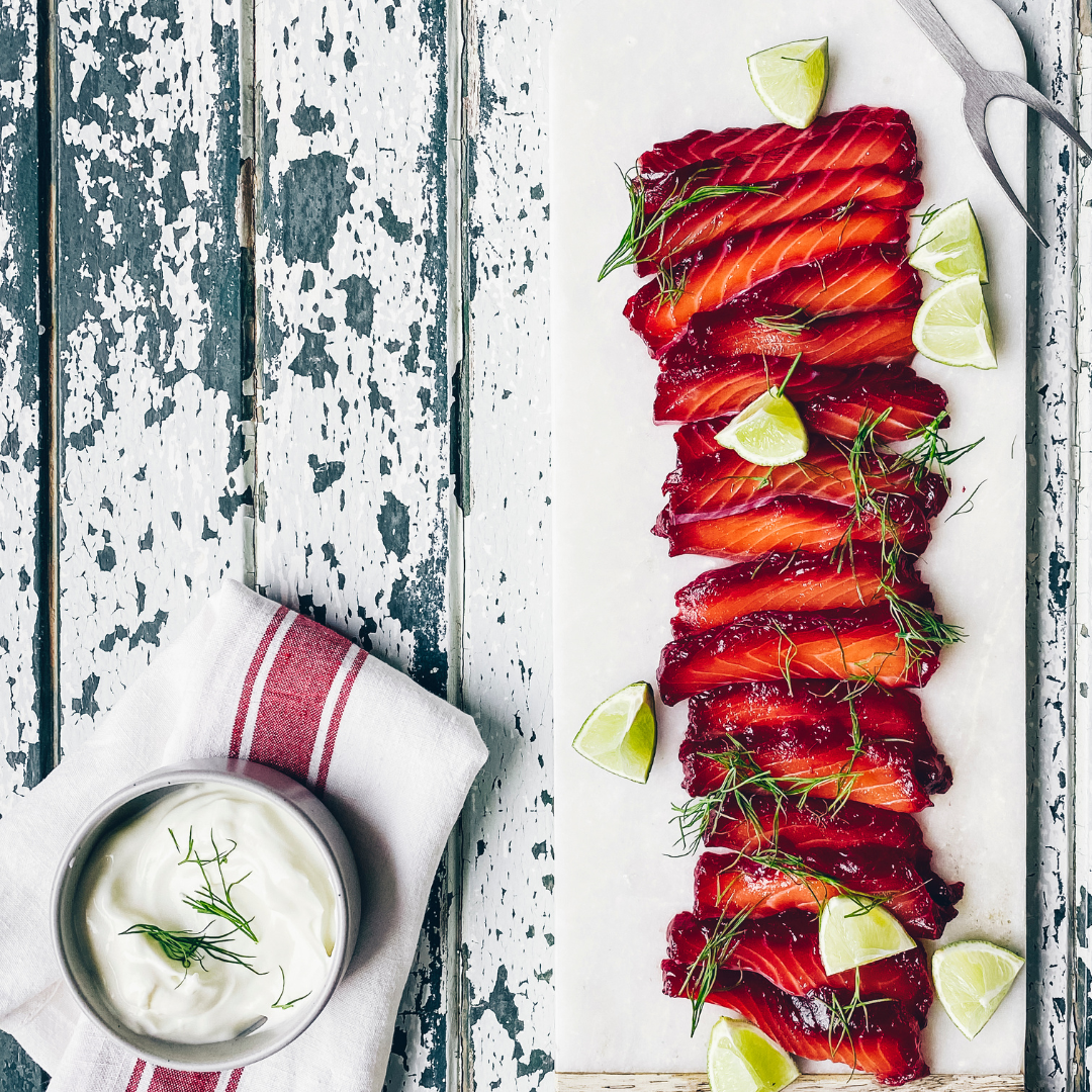 Saumon Gravlax à la Réglisse