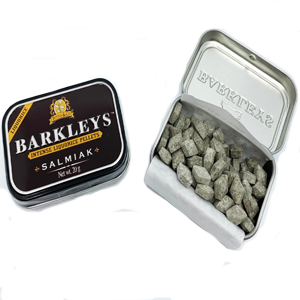 cachou barkleys reglisse salmiak