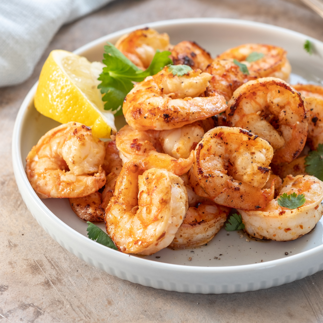 Gambas poêlées sauce Réglisse