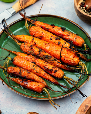Carottes glacées à la Réglissse